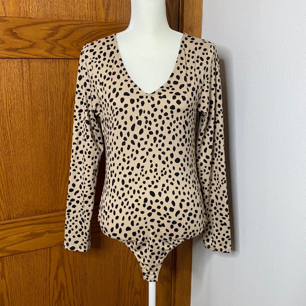 Spots On Long Sleeve Bodysuit
